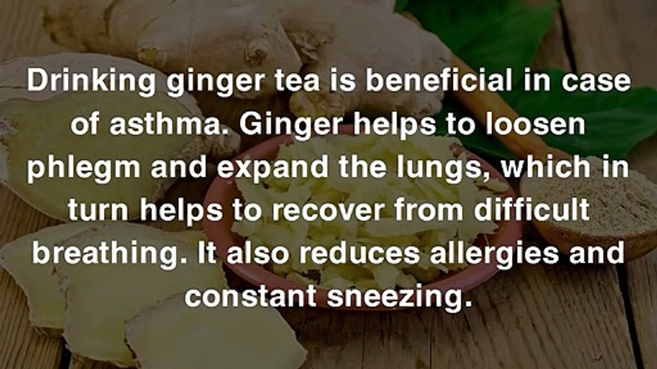 Amazing Health Benefits Of Ginger Tea
