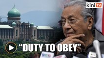 Obey policies of the ruling gov't, Dr Mahathir tells civil servants