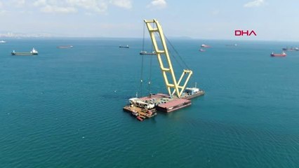 BATAN 115 METRELİK GEMİNİN ARKA BÖLÜMÜ SUDAN ÇIKARILDI TEKRAR