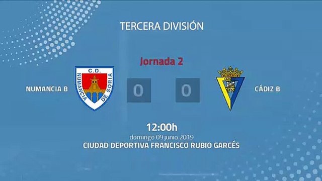 Resumen partido entre Numancia B y Cádiz B Jornada 2 Tercera División - Play Offs Ascenso