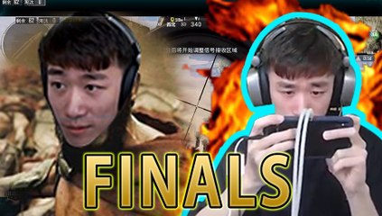 DK不求人刺激战场和平精英：虎牙挑战赛总决赛 DK战队决赛圈超惊险突围 成功吃鸡