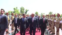 Çavuşoğlu, IKBY Güvenlik Ajansı Müsteşarı Mesrur Barzani ile görüştü