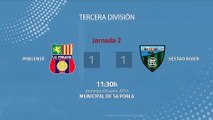 Resumen partido entre Poblense y Sestao River Jornada 2 Tercera División - Play Offs Ascenso