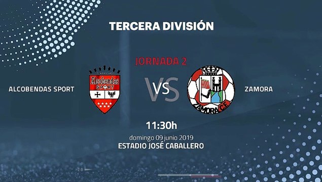 Previa partido entre Alcobendas Sport y Zamora Jornada 2 Tercera División - Play Offs Ascenso