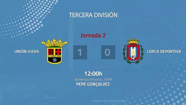 Resumen partido entre Unión Viera y Lorca Deportiva Jornada 2 Tercera División - Play Offs Ascenso