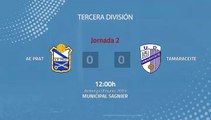 Resumen partido entre AE Prat y Tamaraceite Jornada 2 Tercera División - Play Offs Ascenso