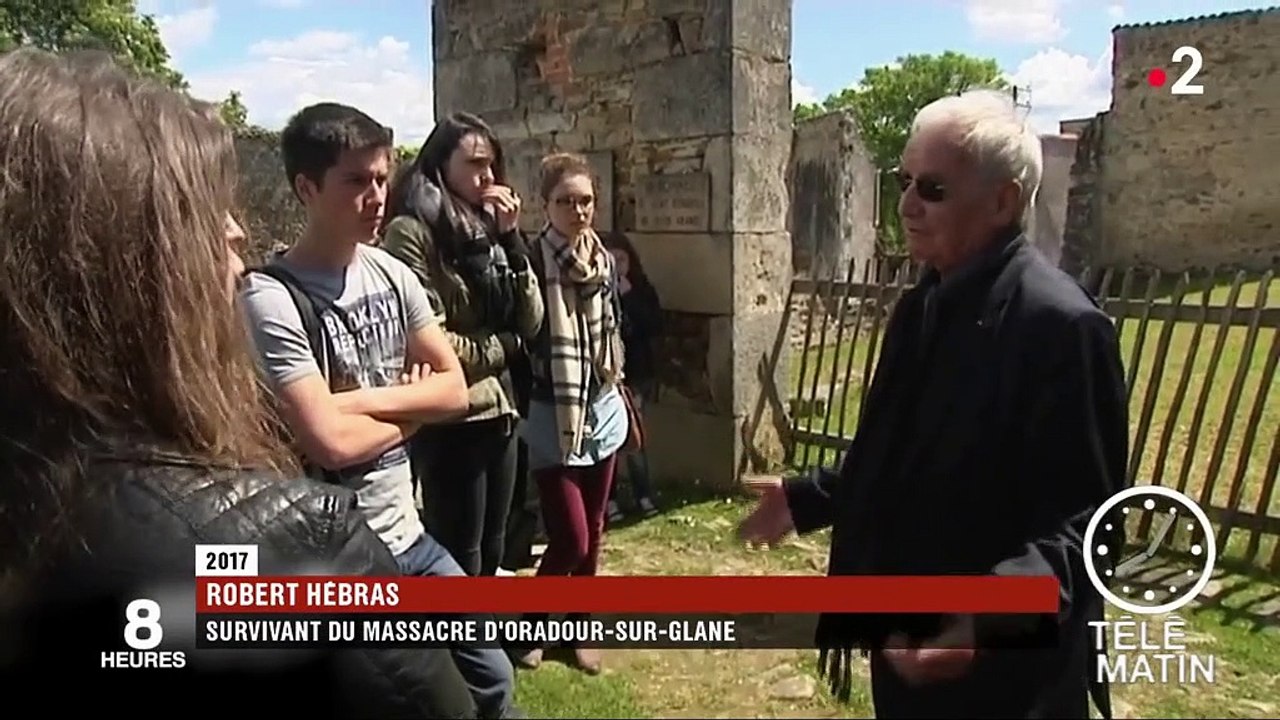 Haute-Vienne : hommage au village martyr d'Oradour-sur-Glane et à son dernier rescapé