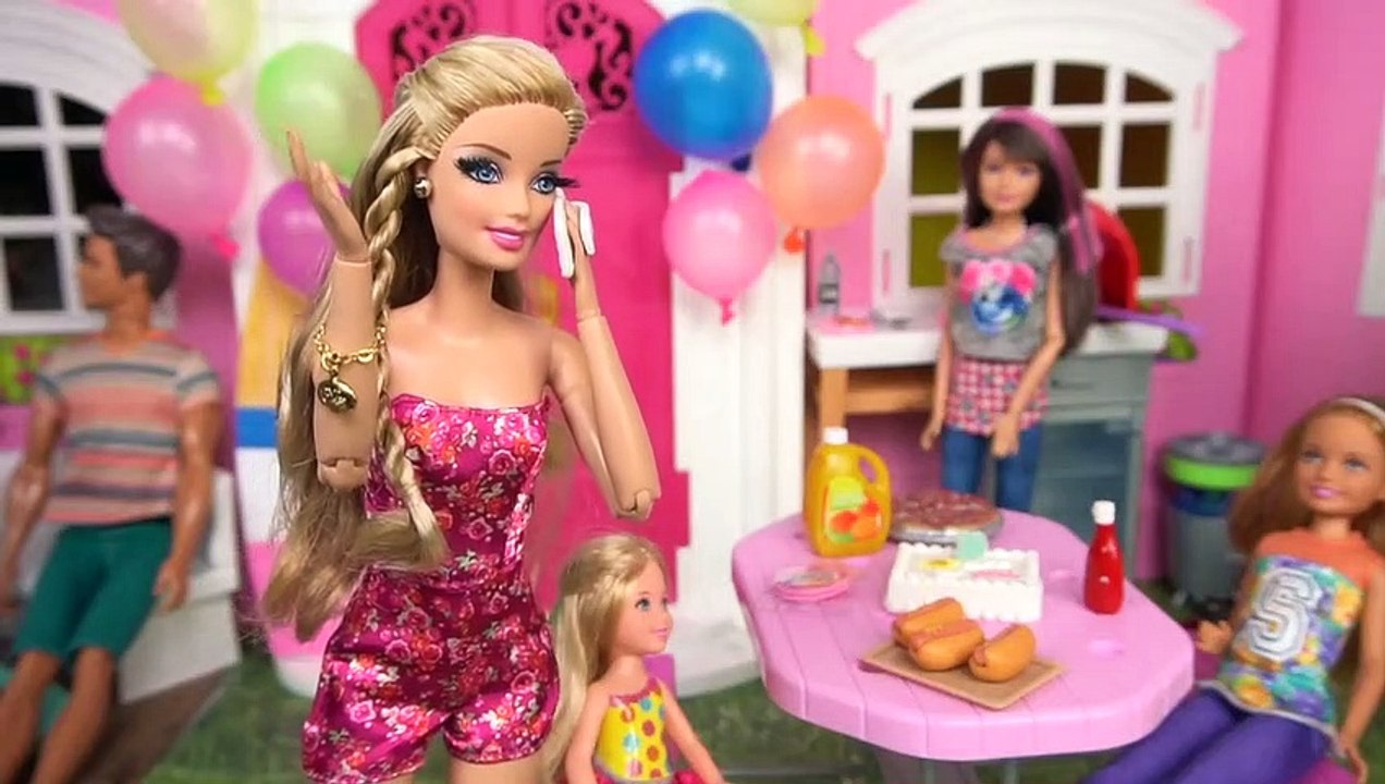 Barbie Doll Ken's Birthday Party Surprise with Friends! - Barbie  Family Adventures