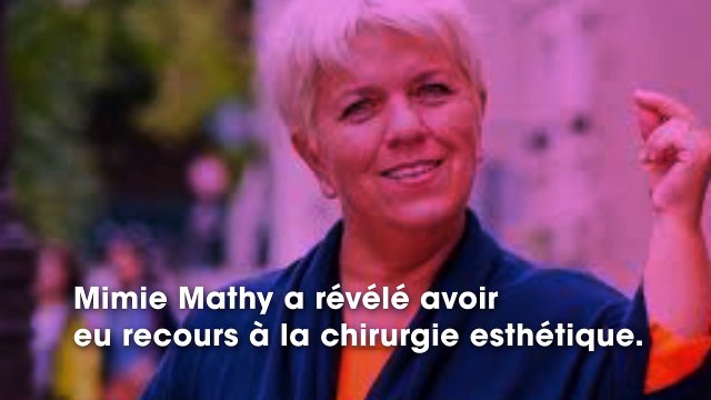 Mimie Mathy confie avoir eu recours à la chirurgie esthétique et dévoile quelle opération elle a faite