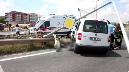 Trafik kazası: 1 ölü, 2 yaralı  - TEKİRDAĞ