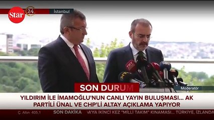 Ortak canlı yayının tarihi ve sunucusu belli oldu