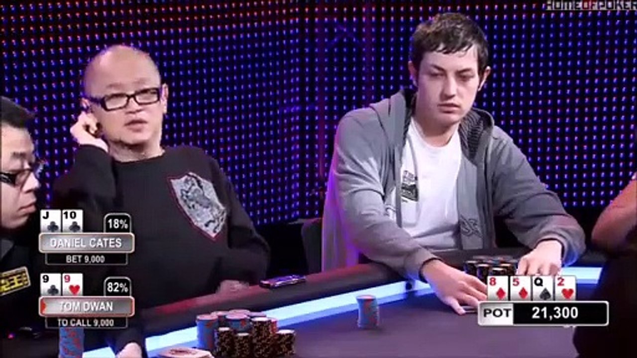 Daniel 'Jungleman, Cates runs bluff against Tom 'Durrr' Dwan