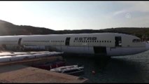 Saros Körfezi'nde batırılacak dev uçağın gövde montajı tamamlandı