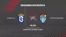 Previa partido entre UD Melilla y Atlético Baleares Jornada 2 Segunda B - Play Offs Ascenso