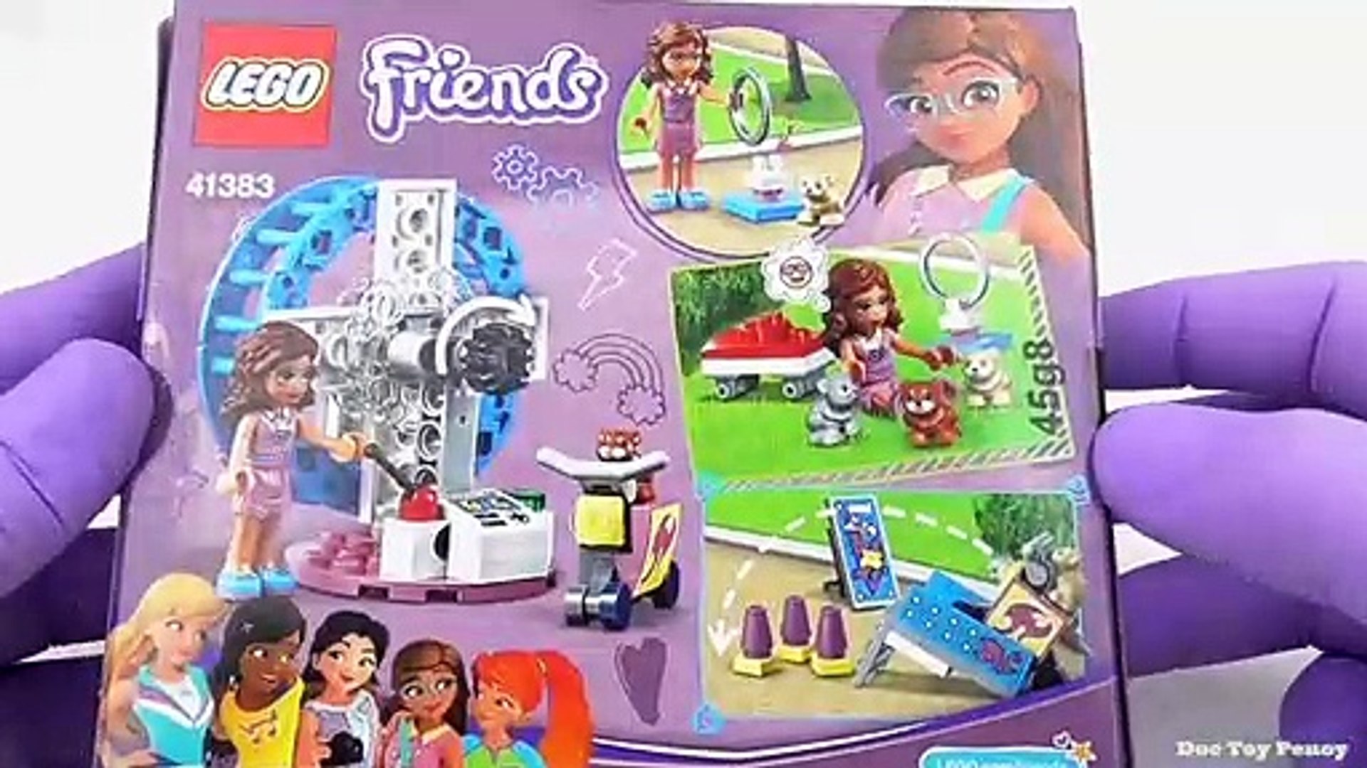 LEGO Friends Olivia's Hamster Playground (41383) - Toy Unboxing and Speed  Build - video Dailymotion