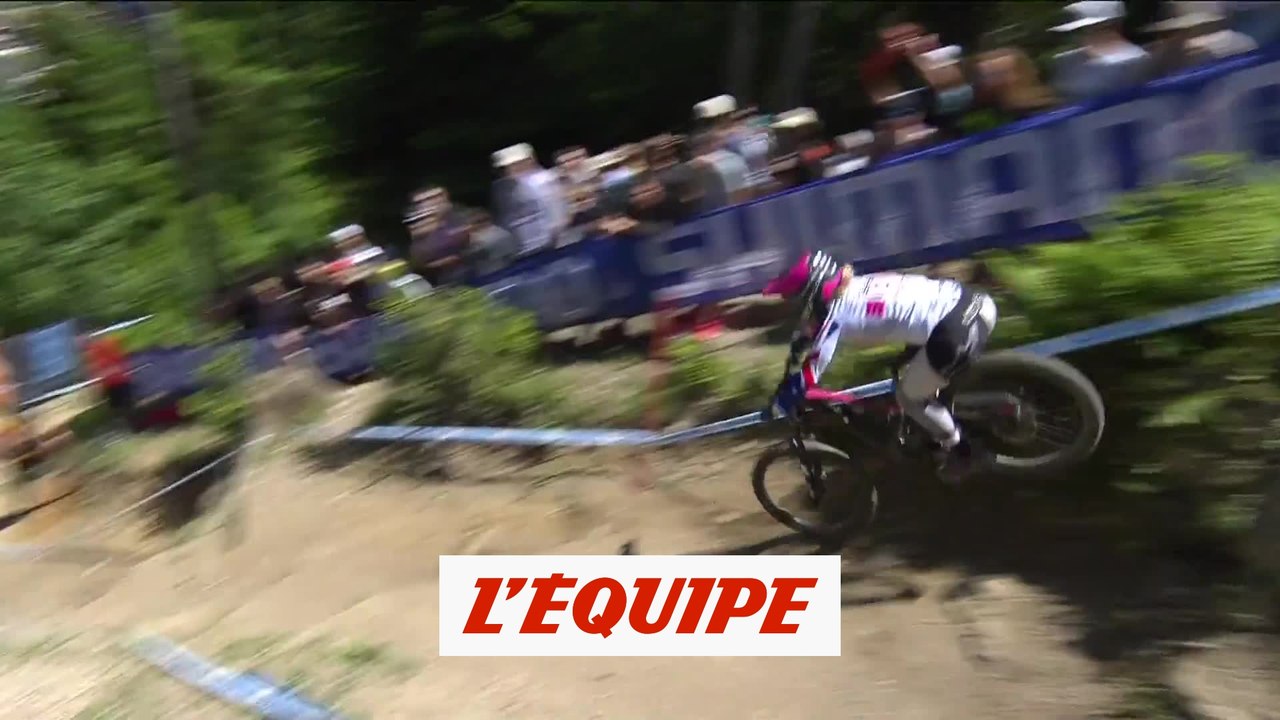 les images de Tracey Hannah, victorieuse à Leogang - Adrénaline - VTT