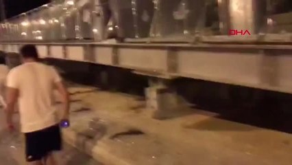 ANTALYA KAZA YAPTIĞI ARACI BIRAKIP KAÇTI