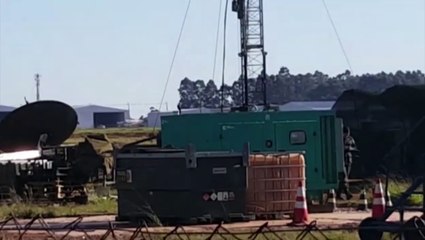 Movimentação da FAB no aeroporto para início de operação continua intensa