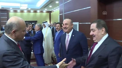 Çavuşoğlu, Irak Cumhurbaşkanı Berhem Salih ile görüştü - ERBİL