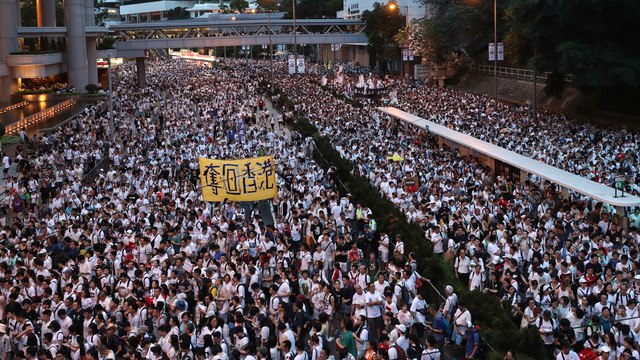 Hongkongers react to protests about the government’s controversial extradition bill