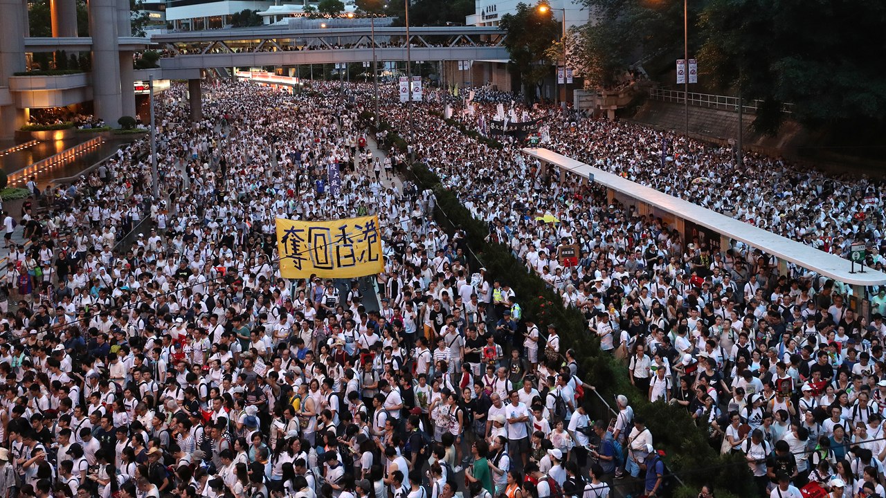 Hongkongers react to protests about the government’s controversial extradition bill