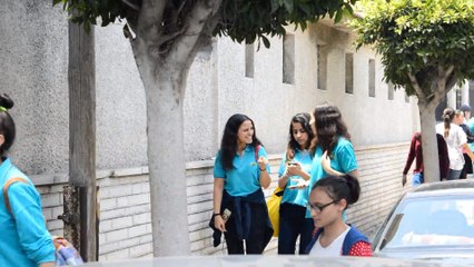 ارتياح بين طلاب الثانوية العامة في الإسكندرية