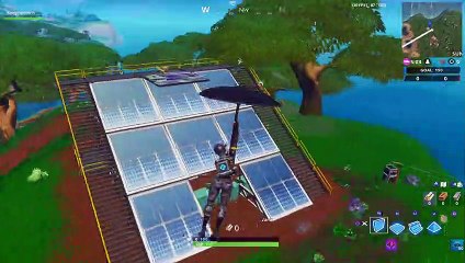 Fortbyte 95  found at a Solar Panel Array in the jungle - Fortnite Season 9 Week 5