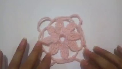 شال كروشيه وحدات صيفي how to crochet moti_