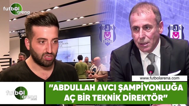 Ertan Süzgün: Abdullah Avcı şampiyonluğa aç bir teknik direktör