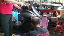 unboxing KYMCO xciting 400cc - scooter KYMCO Μαργαρίτης