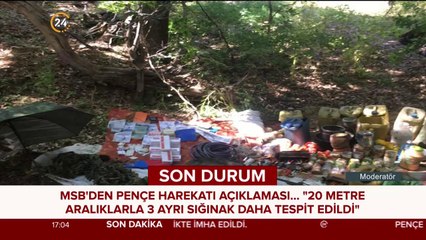 Pençe harekatından yeni görüntüler