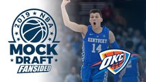 2019 NBA Mock Draft - Thunder select Tyler Herro with No. 21 Pick
