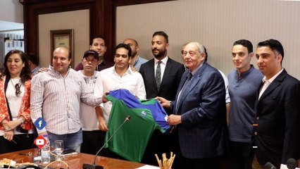 مؤتمر صحفي لـ المقاصة لإعلان ميدو مدربا جديدا للفريق