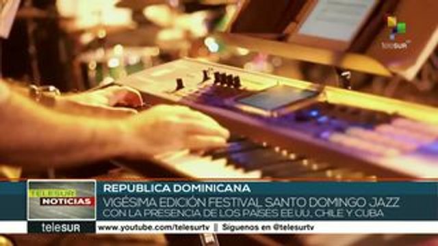 Celebran dominicanos 20 Santo Domingo Jazz Festival