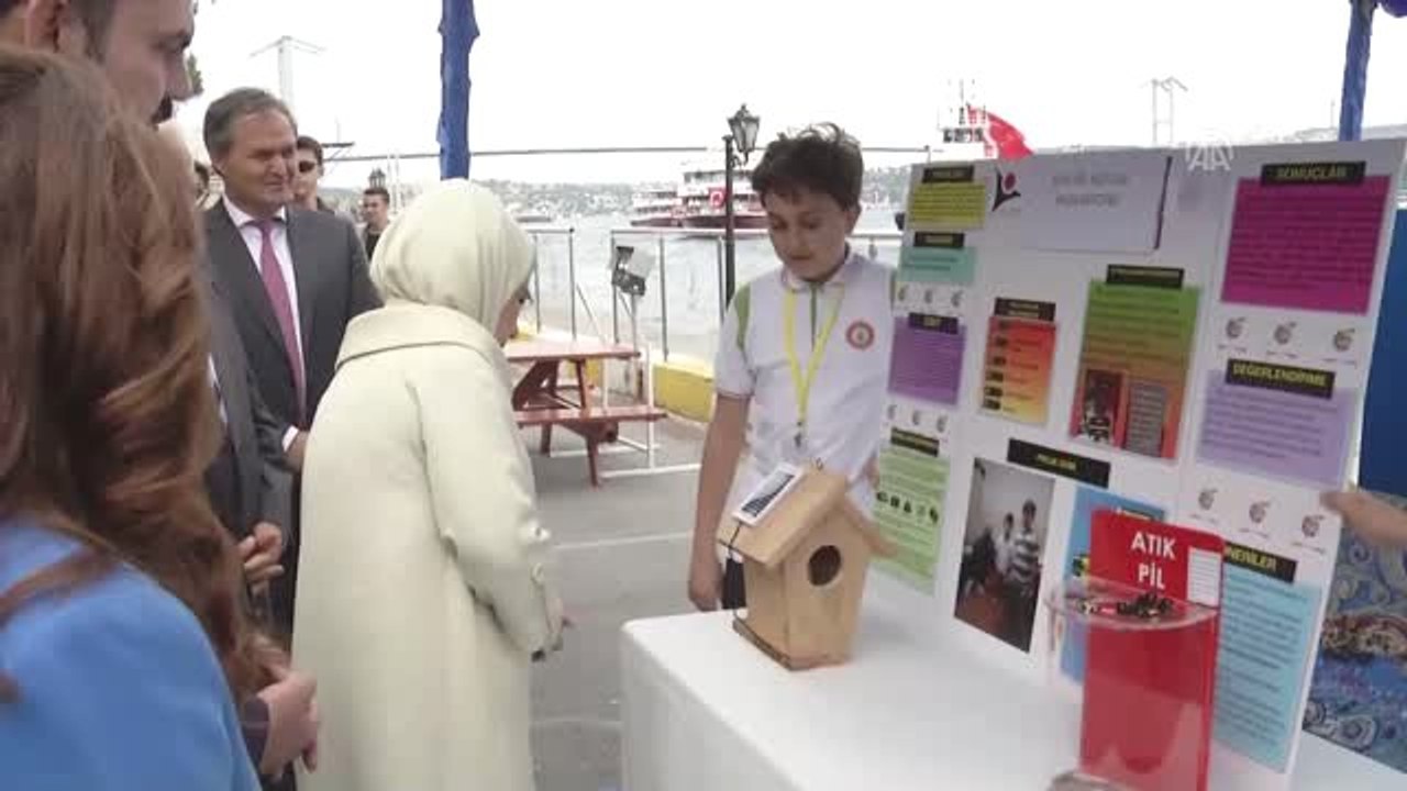 Emine Erdoğan 'Sıfır Atık Mavi Projesi'nin tanıtım toplantısına katıldı  - detaylar