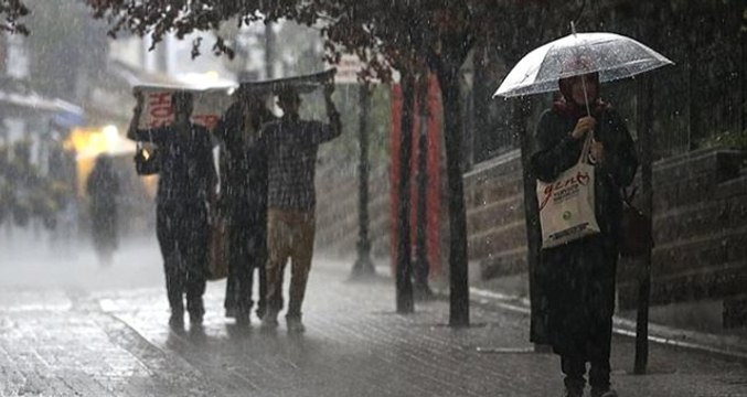 Meteoroloji saat verip vatandaşları uyardı! Kuvvetli yağış geliyor