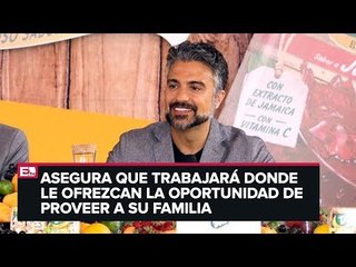 Jaime Camil dispuesto a trabajar en donde sea llamado