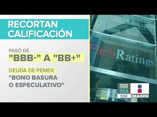 Fitch baja la calificación de Pemex y le quita el "grado de inversión" | Noticias con Paco Zea