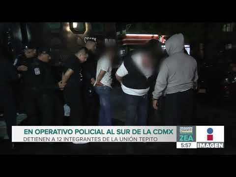 Detienen a 12 integrantes de La Unión Tepito en el sur de la CDMX | Noticias con Francisco Zea