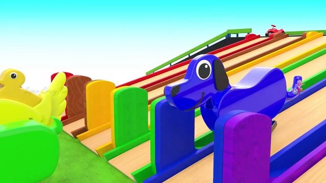 Color Boats Wooden Toys 3D - Little Baby Fun Play Learning Colors for Children Kids Educational