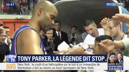 À 37 ans, Tony Parker annonce mettre un terme à sa carrière