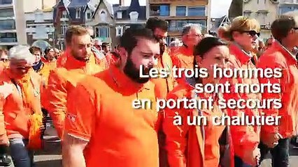 Sables-d'Olonne: hommage aux sauveteurs de la SNSM