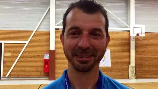 Finale Coupe LAuRA Futsal – Rami TEMIMI, l’arbitre de FC MONT D’OR - COURNON Futsal, réagit après la rencontre