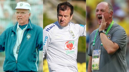 Os técnicos da Seleção nas últimas dez edições da Copa América
