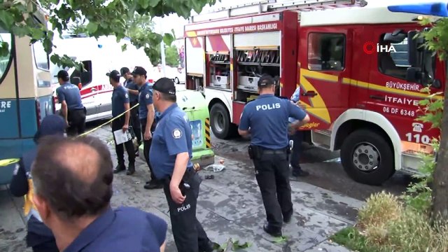 Yağmurda kayan dolmuşun altında kalan kişi hayatını kaybetti