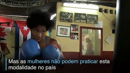 Na ilha do boxe, mulheres não sobem no ringue