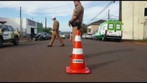Carros e motos são apreendido em operação na Rua João Merlim