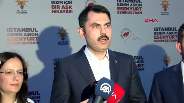 BAKAN KURUM ESENYURT'TA TAMAMLANMAYAN KONUT MAĞDURLARINI DİNLEDİ