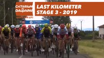 Last Kilometer / Dernier kilomètre - Étape 3 / Stage 3 - Critérium du Dauphiné 2019