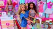 Barbie Girl and Baby Doll Friends Shopping  Doll Clothes & Dresses!